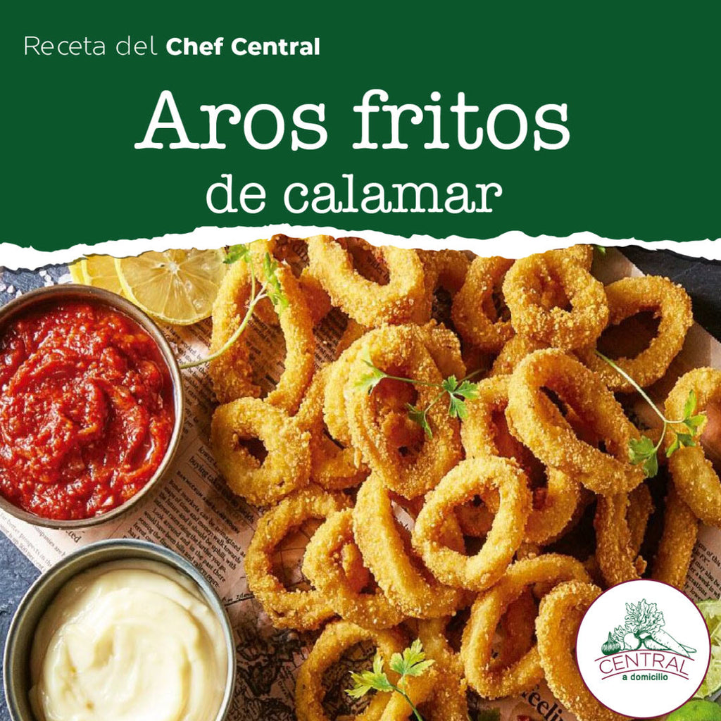 Receta: Aros Fritos De Calamar Fáciles Y Rápidos