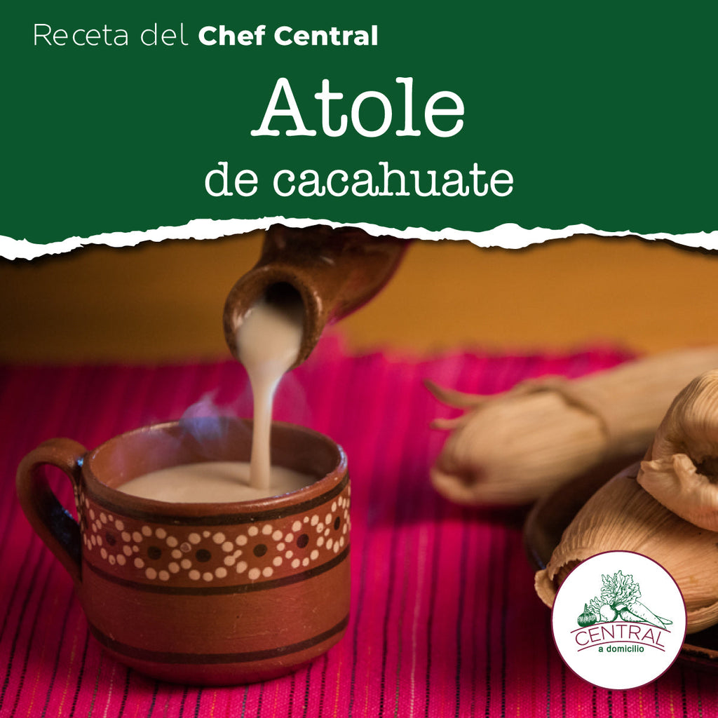 Receta: Atole De Cacahuate Fácil Y Rápido