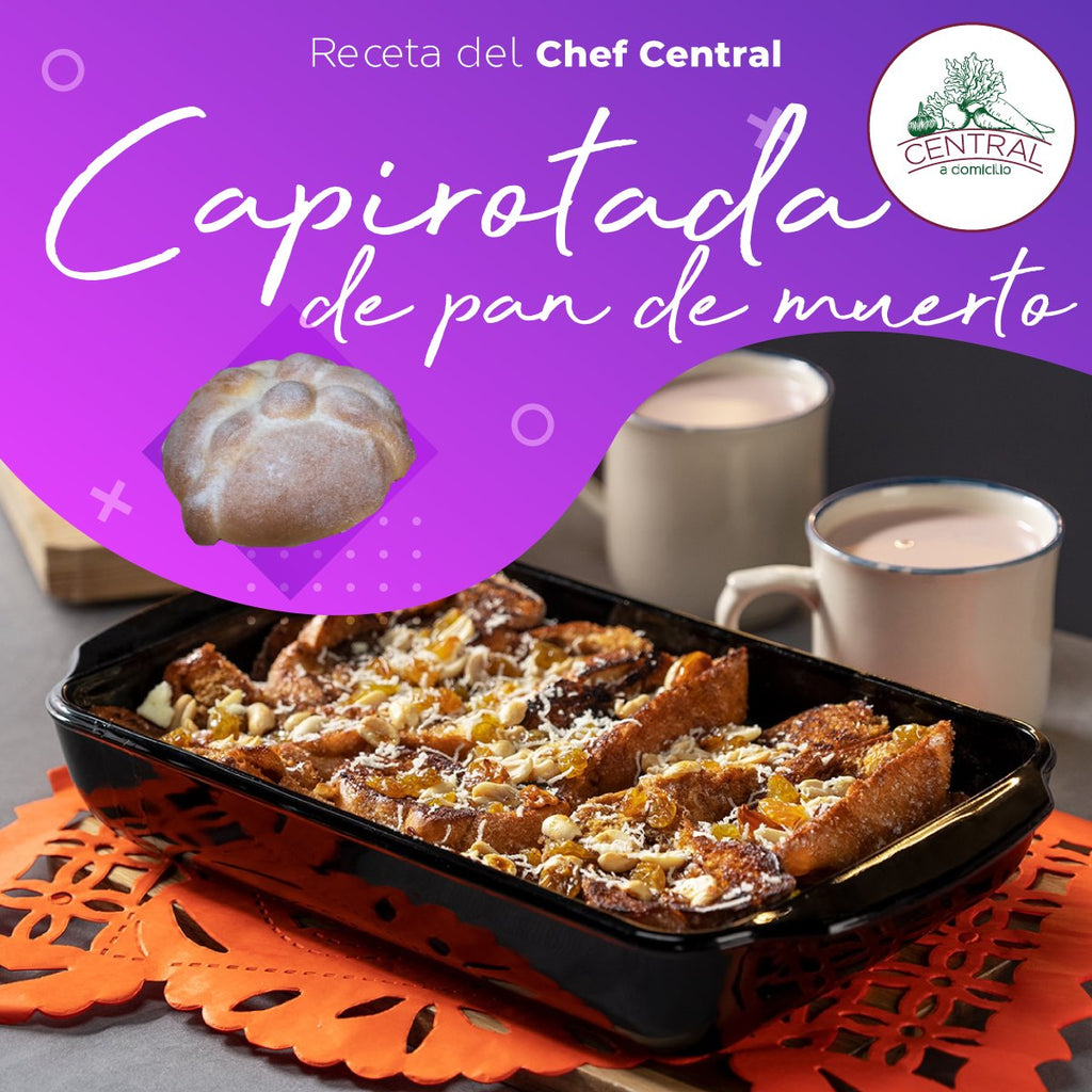 Receta: Capirotada De Pan De Muerto Fácil Y Rápida
