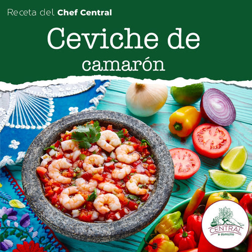 Receta: Ceviche De Camarón Fácil Y Rápido