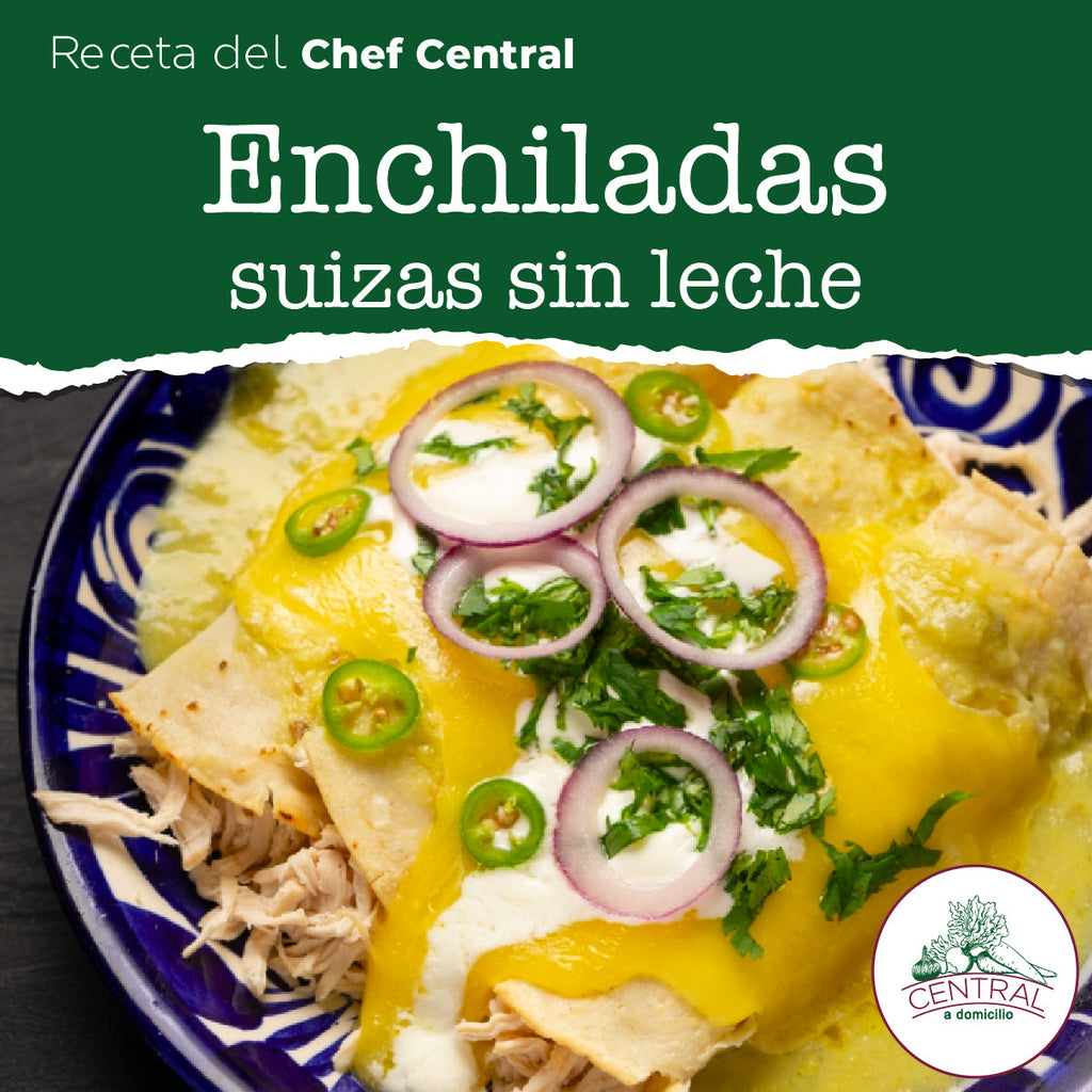 Receta: Enchiladas Suizas Sin Leche Fáciles Y Rápidas
