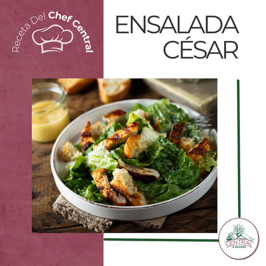 Receta: Ensalada César Fácil Y Rápida