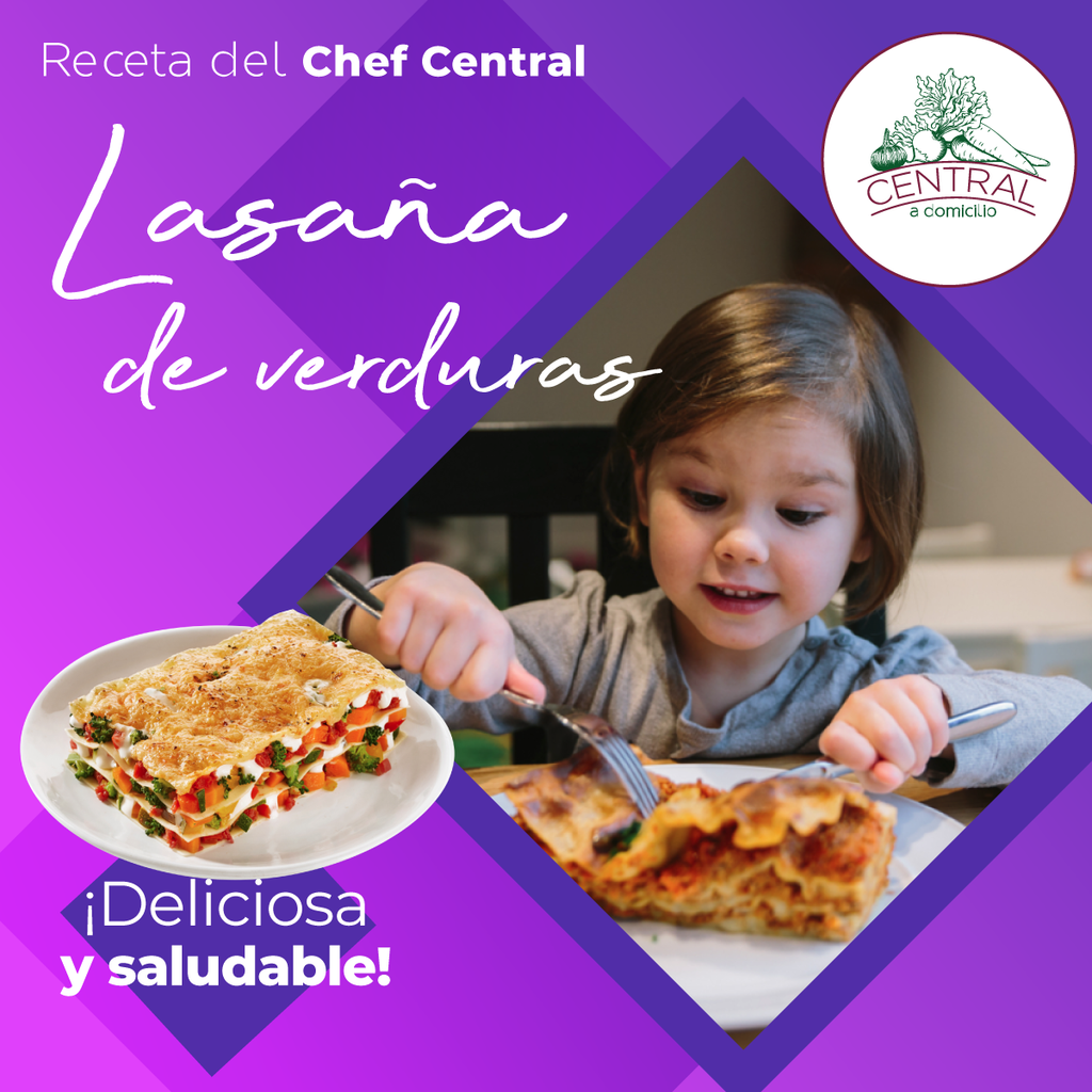 Receta: Lasaña De Verduras Fácil Y Rápida