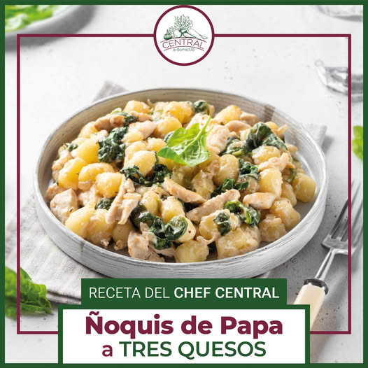 Receta: Ñoquis De Papa A Tres Quesos Fácil Y Rápido