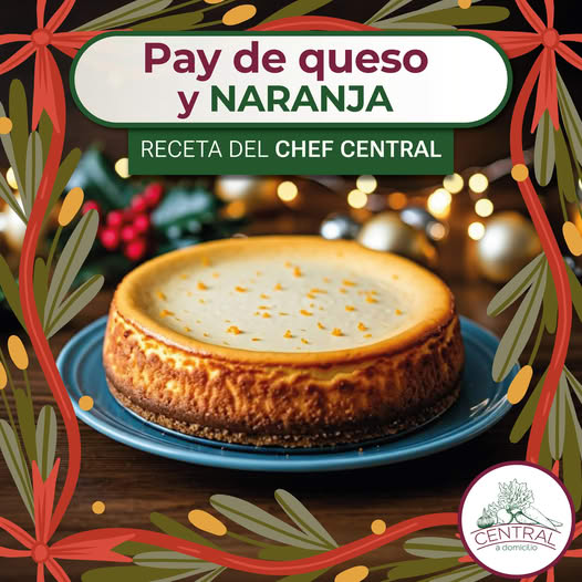 Receta: Pay De Queso Y Naranja Fácil Y Rápido