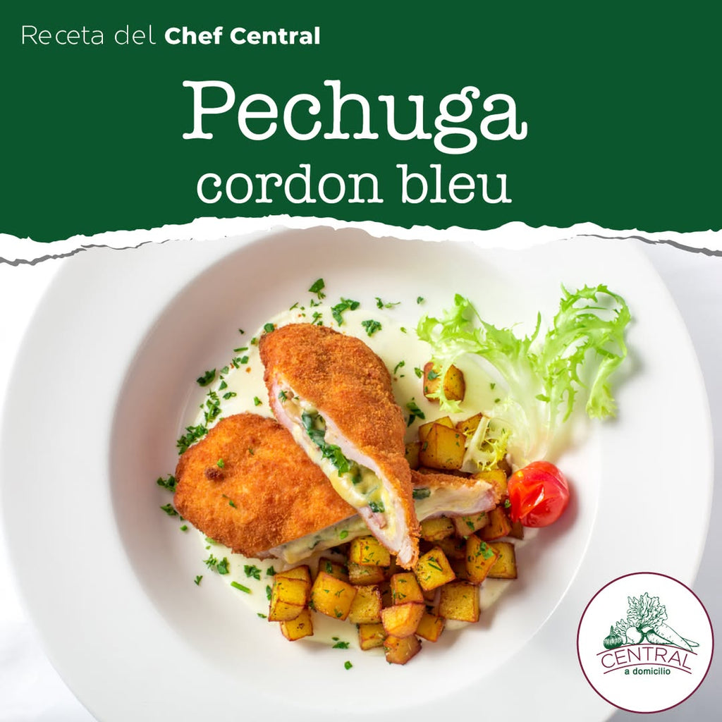 Receta: Pechuga Cordon Bleu Fácil Y Rápida