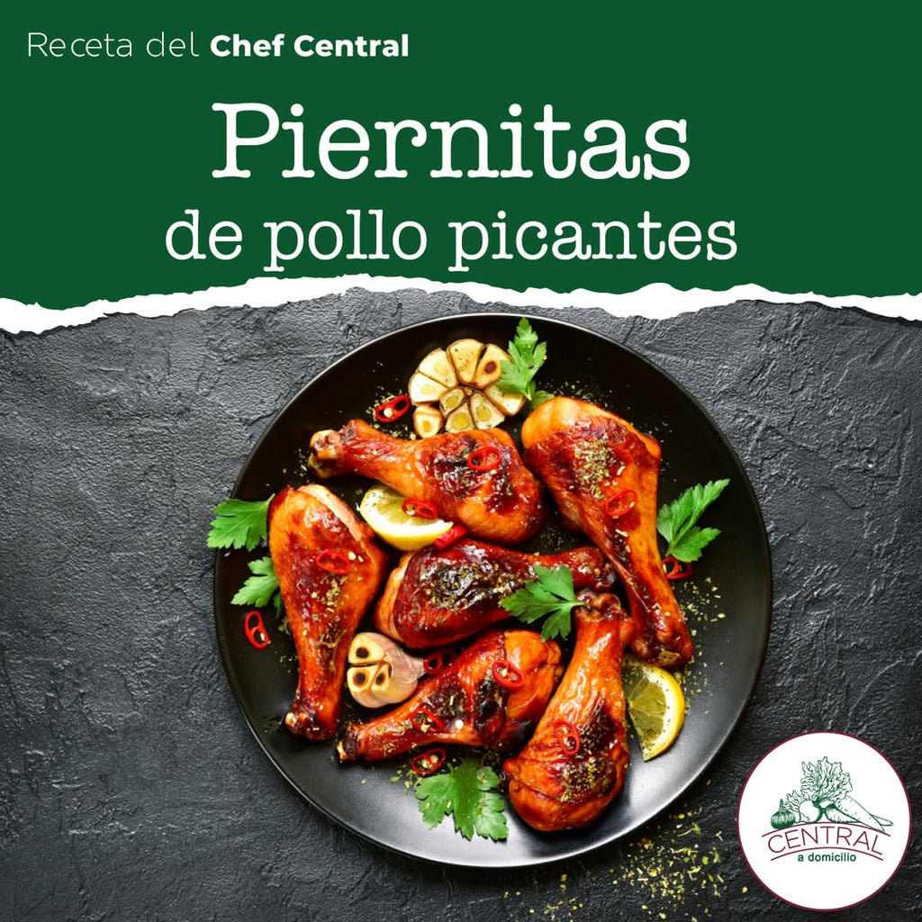 Receta: Piernitas De Pollo Picantes Fáciles Y Rápidas