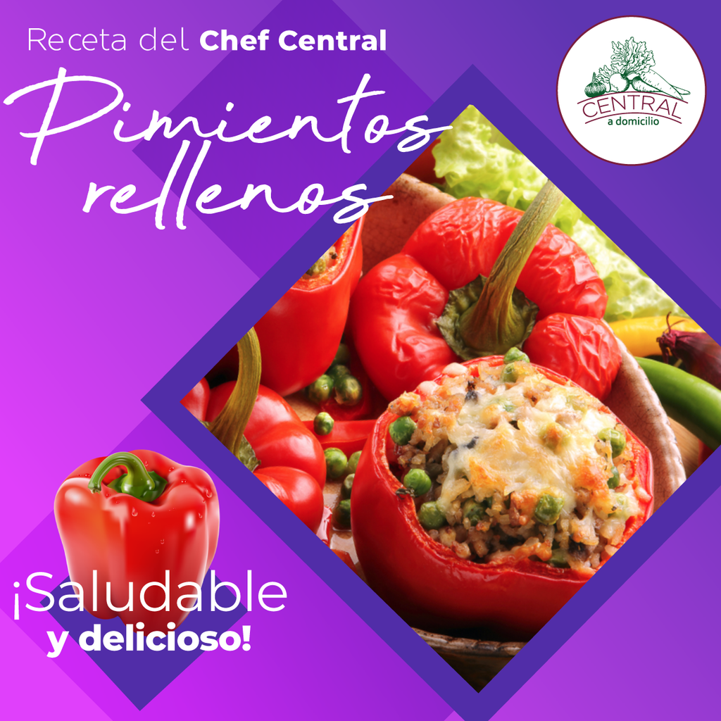 Receta: Pimientos Rellenos Fáciles Y Rápidos