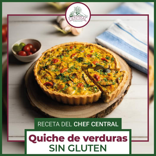 Receta: Quiche De Verduras Sin Gluten Fácil Y Rápido