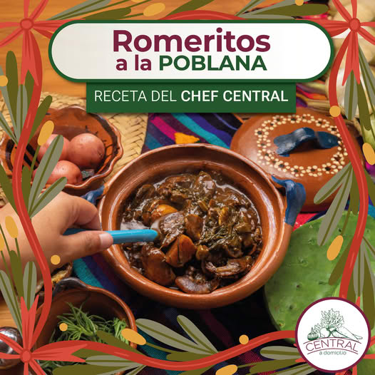 Receta: Romeritos A La PoblanaFácil Y Rápido