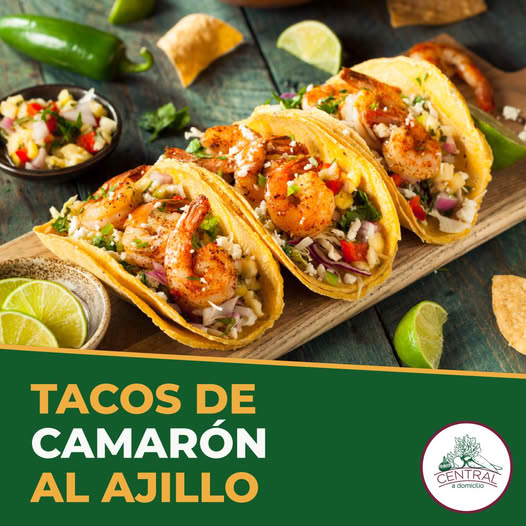 Receta: Tacos de Camarón Al Ajillo Fáciles Y Rápidos