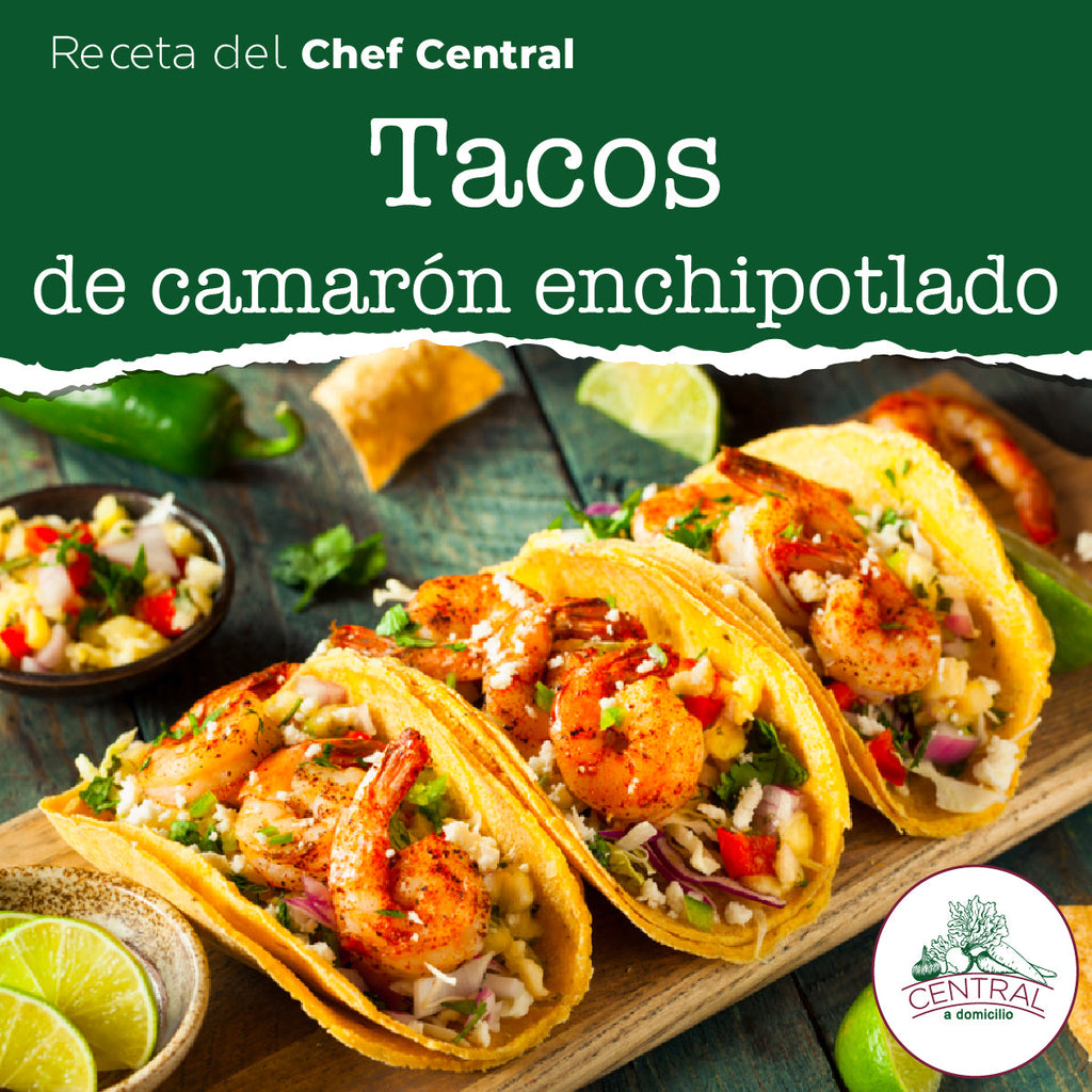 Receta: Tacos De Camarón Enchipotlado Fáciles Y Rápidos